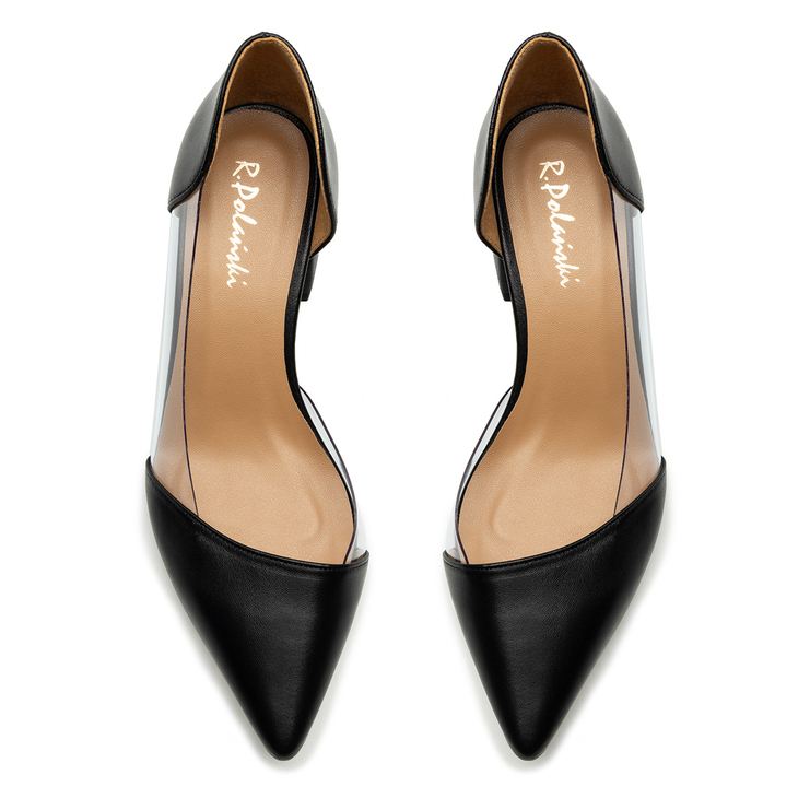 Czółenka R.Polański 1838 - Czarny Lico