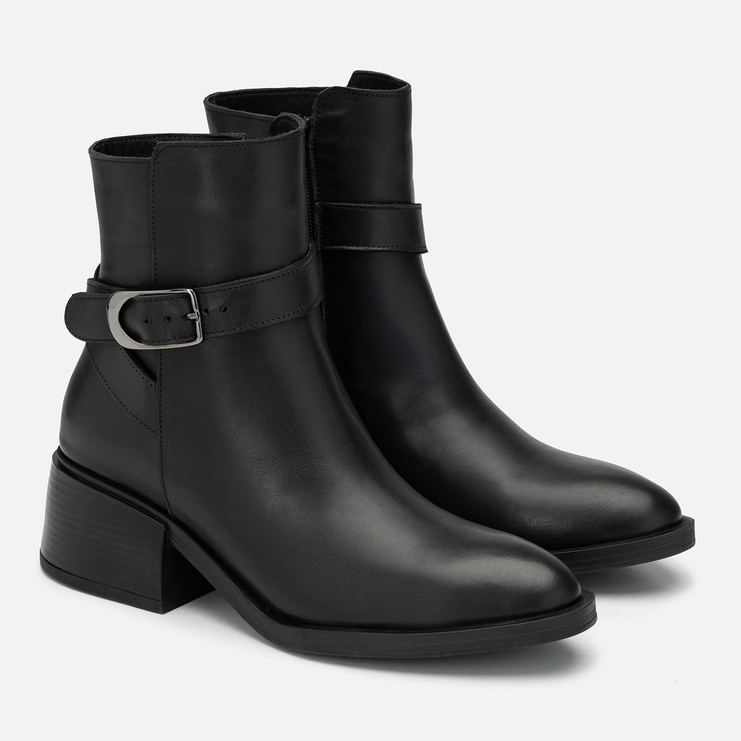 Botki R.Polański 2230 - Czarny Lico