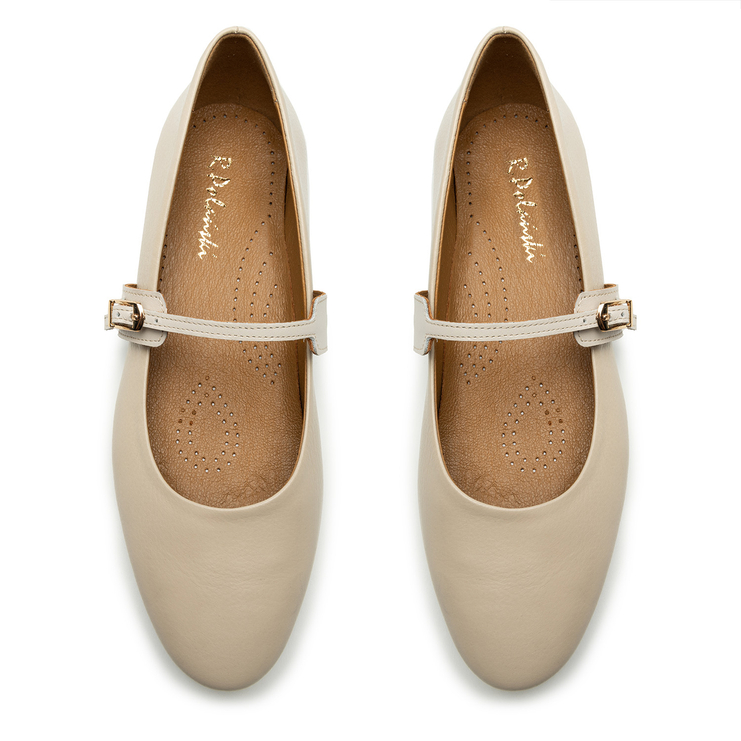 Baleriny R.Polański 1907 - Beżowy Lico