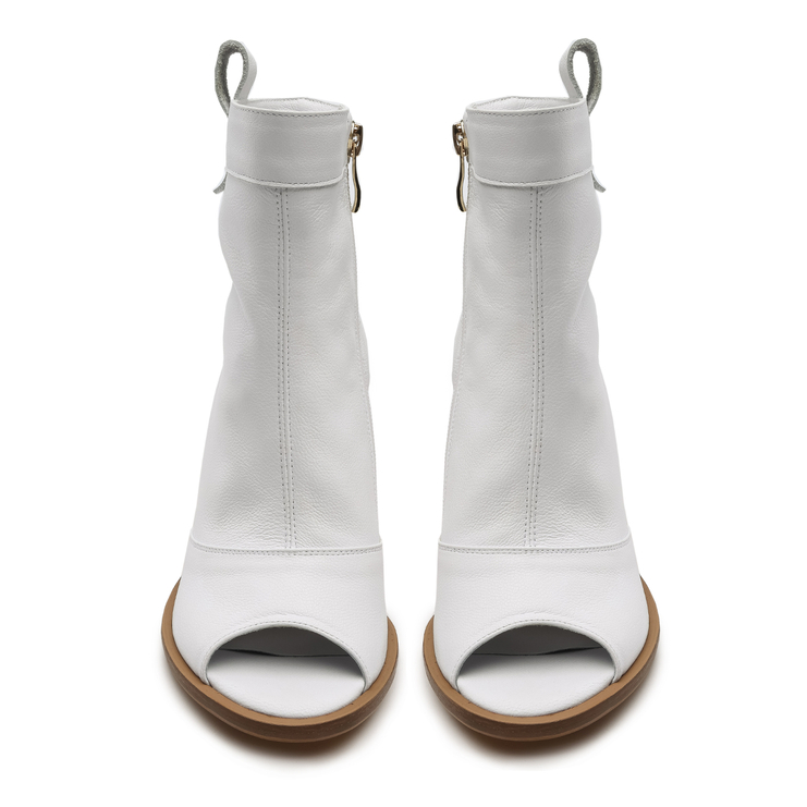 Botki R.Polański 1412 - Biały Lico