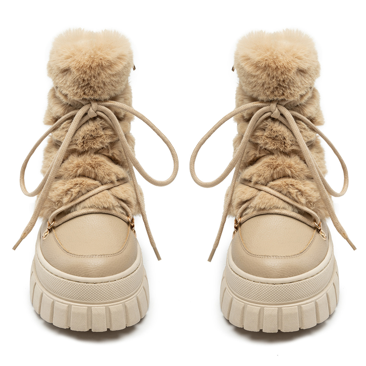 Śniegowce R.Polański 1728 - Beżowy Lico