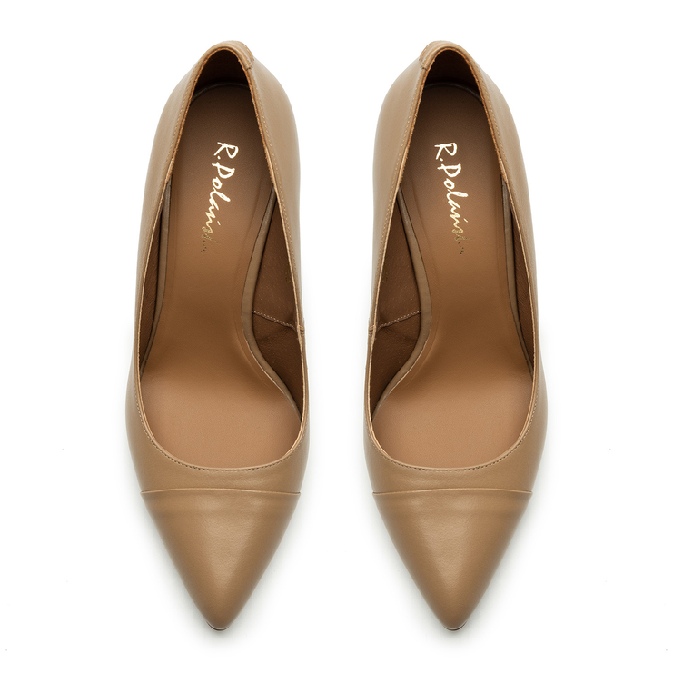 Półbuty R.Polański 1151 - Camel Lico