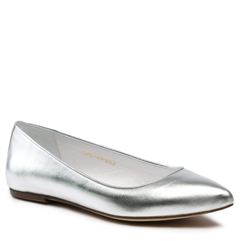 Baleriny 727 - Srebrny