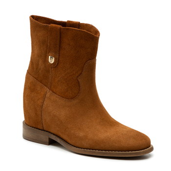 Botki R.Polański 880 - Brązowy 22 Zamsz