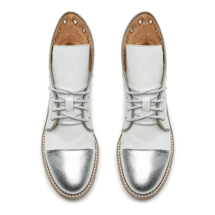 Botki R.Polański 1686 - Srebrny Przecierany/Srebrny