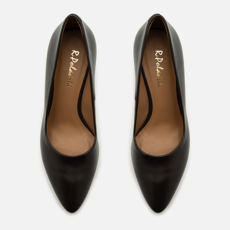 Czółenka R.Polański 2255 - Brązowy Lico