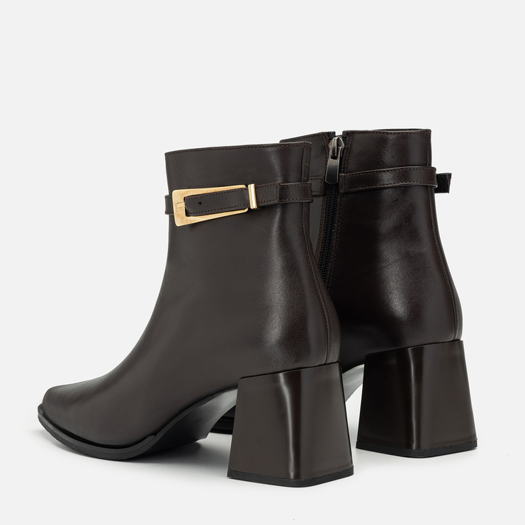 Botki R.Polański 2228 - Brązowy Lico