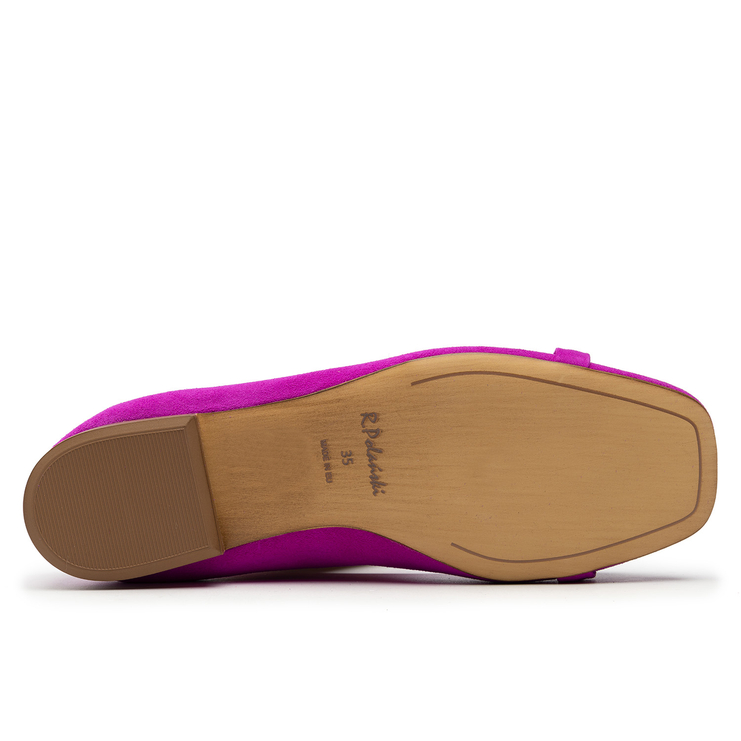 Baleriny R.Polański 1611 - Fuksja Zamsz