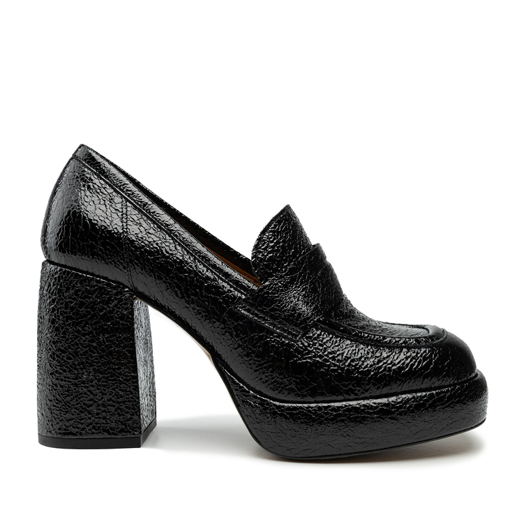 Półbuty R.Polański 1763 - Czarny Naplak