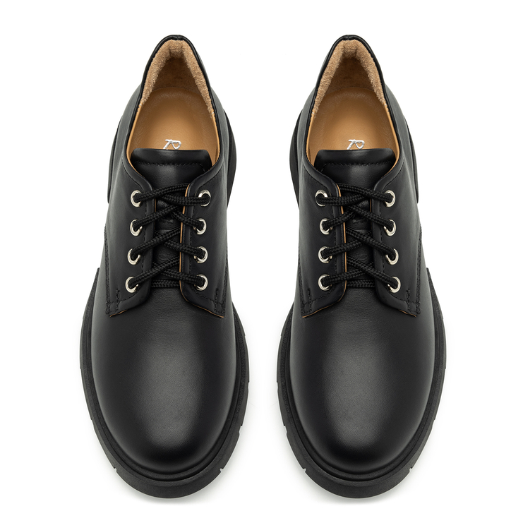 Oxfordy R.Polański 2078 - Czarny Lico