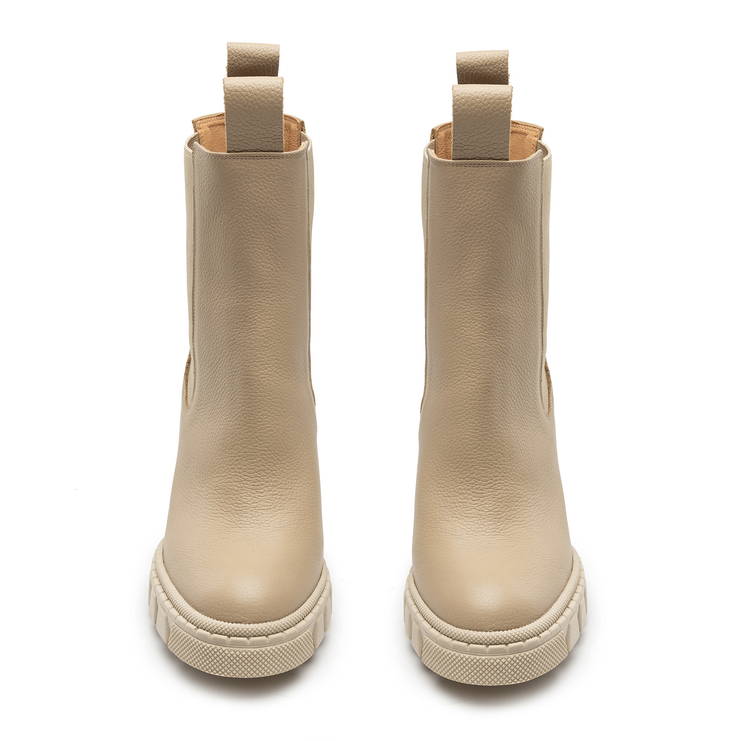 Botki R.Polański 1537 - Beżowy Lico