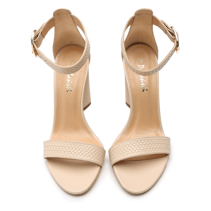 Sandały 876 - Beżowa Plecionka