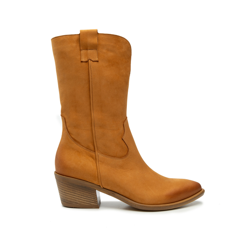 Botki R.Polański 1420 - Rudy C Nubuk