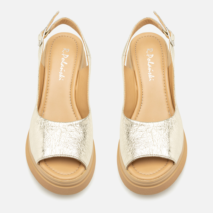 Sandały R.Polański 2120 - Złoty