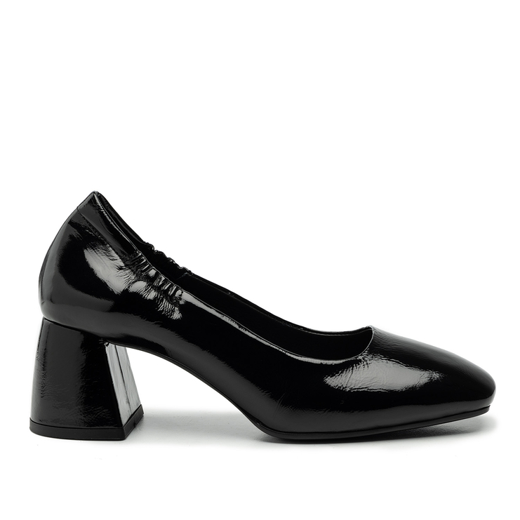 Czółenka R.Polański 2049 - Czarny Naplak