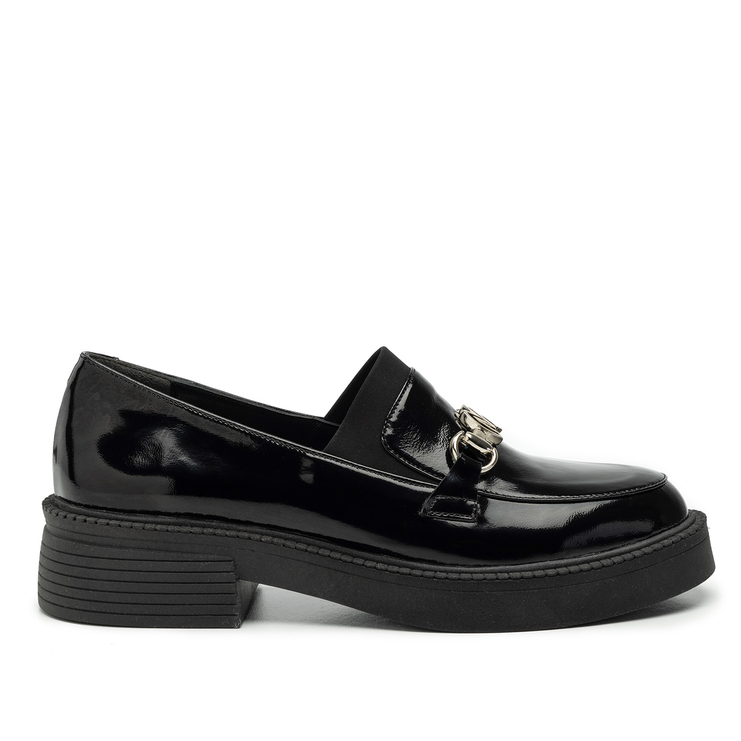 Półbuty R.Polański 2087 - Czarny Naplak