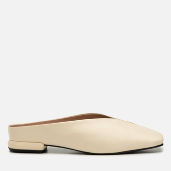 Klapki R.Polański 2173 - Beżowy Lico