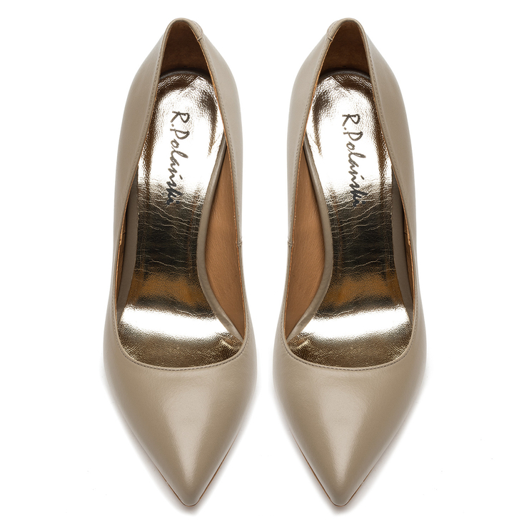 Czółenka R.Polański A001 - Cappuccino 34 Lico