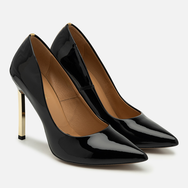 Szpilki 1044 - Czarny Lakier