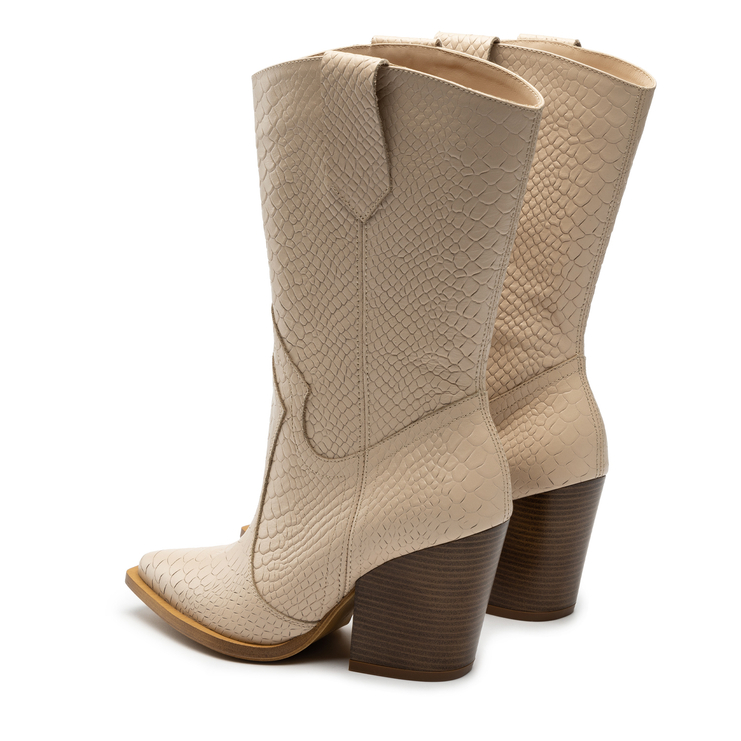 Kozaki R.Polański 994 - Beżowy Lico Crocco