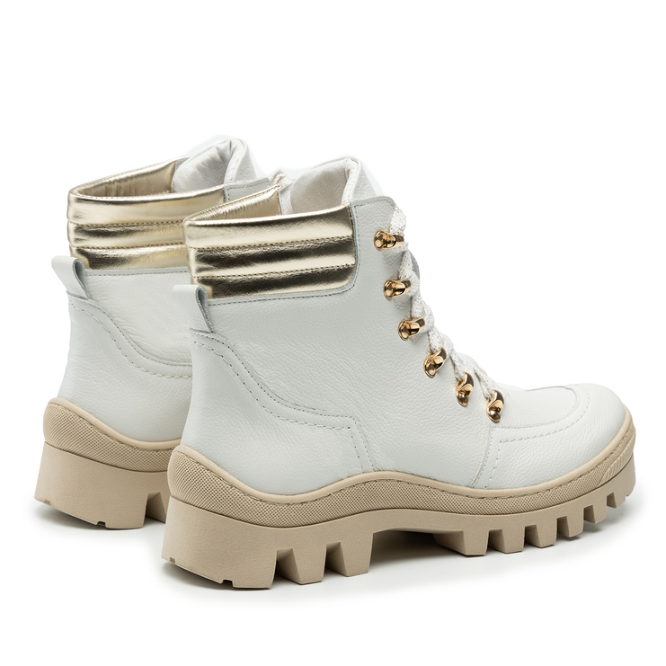 Trapery R.Polański 1188 - Biały Lico/Złoty