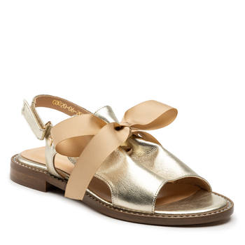 Sandały R.Polański 1435 - Złoty Lico