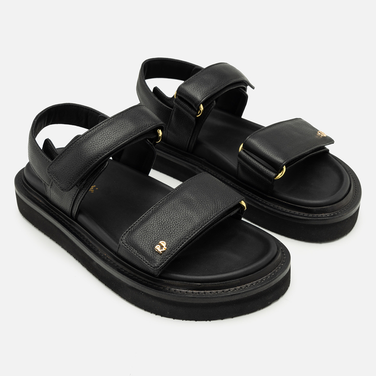 Sandały R.Polański 2129 - Czarny