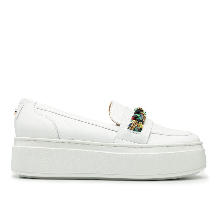 Półbuty R.Polański 1913 - Biały Lico