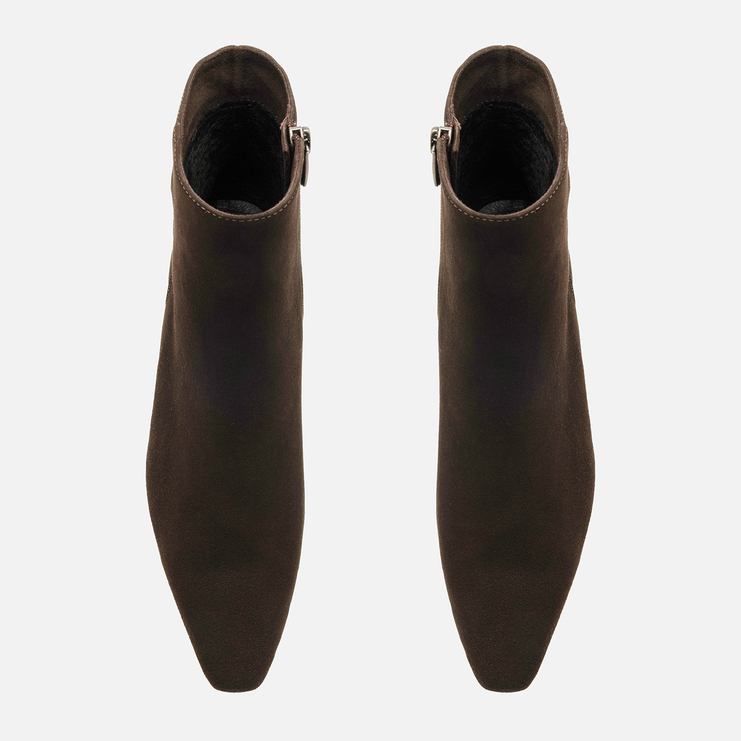 Botki R.Polański 2265 - Brązowy Zamsz