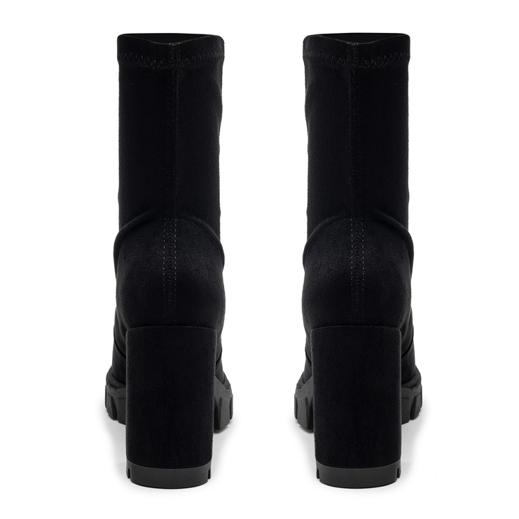 Botki R.Polański 1702 - Czarny Zamsz