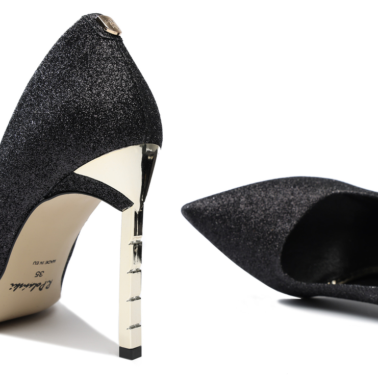 Szpilki 1083 - Czarny Star