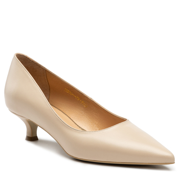 Czółenka R.Polański 1087 - Beżowy Lico