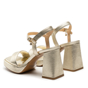 Sandały R.Polański 1510 - Złoty Lico