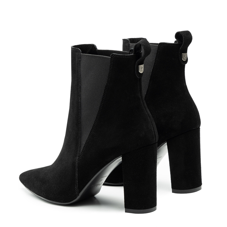 Botki R.Polański 1748 - Czarny Zamsz