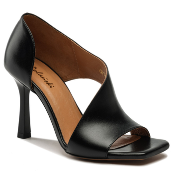 Sandały R.Polański 1286 - Czarny Lico