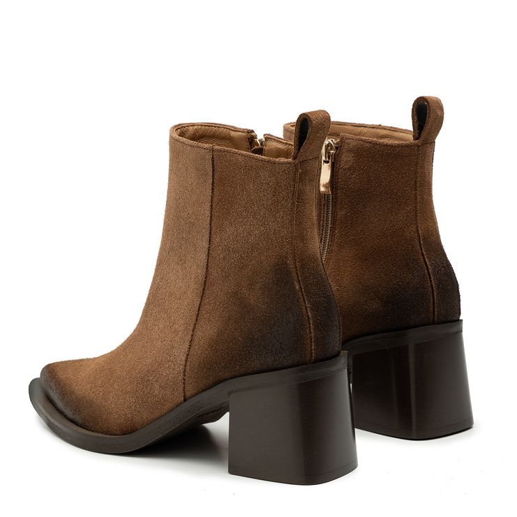 Botki R.Polański 1867 - Tabacco Zamsz