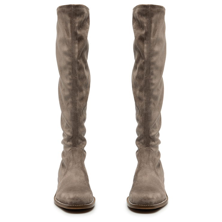 Kozaki R.Polański 1622/K - Cappuccino Zamsz