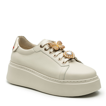 Sneakersy R.Polański 1796 - Beżowy