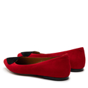 Baleriny R.Polański 912 - Czerwony Zamsz
