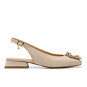 Sandały R.Polański 1595 - Beżowy Polina 266 Lico