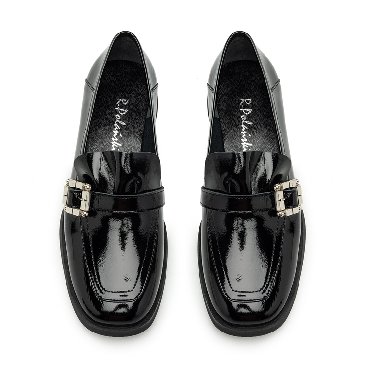 Półbuty R.Polański 2082 - Czarny Naplak