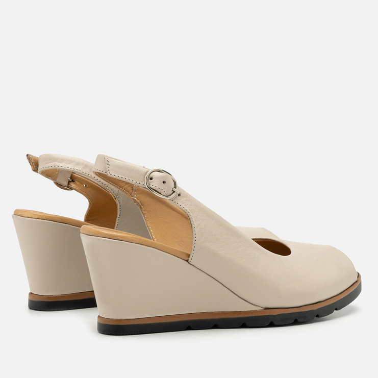 Sandały R.Polański 2118 - Beżowy Lico