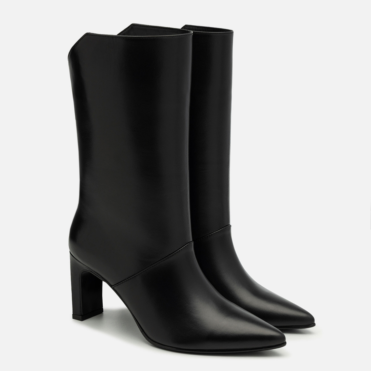 Botki R.Polański 2260 - Czarny Lico