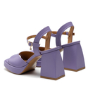 Sandały R.Polański 1506 - Fioletowy Polina 288 Lico