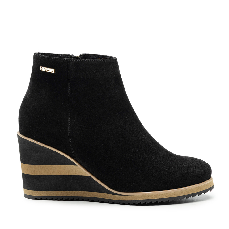 Botki R.Polański 1928 - Czarny Zamsz