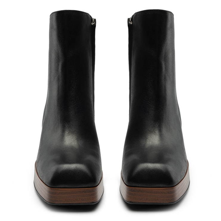 Botki R.Polański 1546 - Czarny Lico