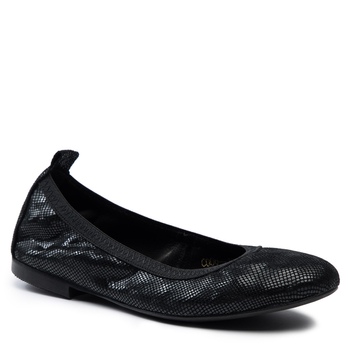 Baleriny 1102 - Czarny 3D
