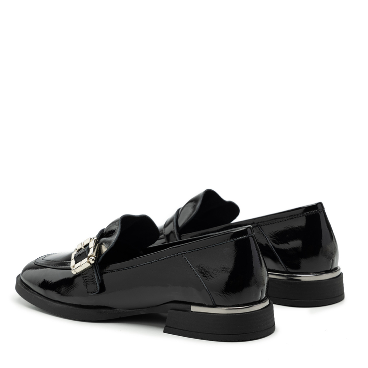 Półbuty R.Polański 2082 - Czarny Naplak