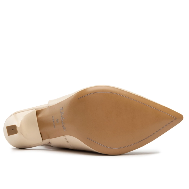 Sandały R.Polański 1421 - Beżowy Lico