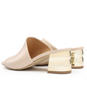 Klapki 940 - Beżowy Lico